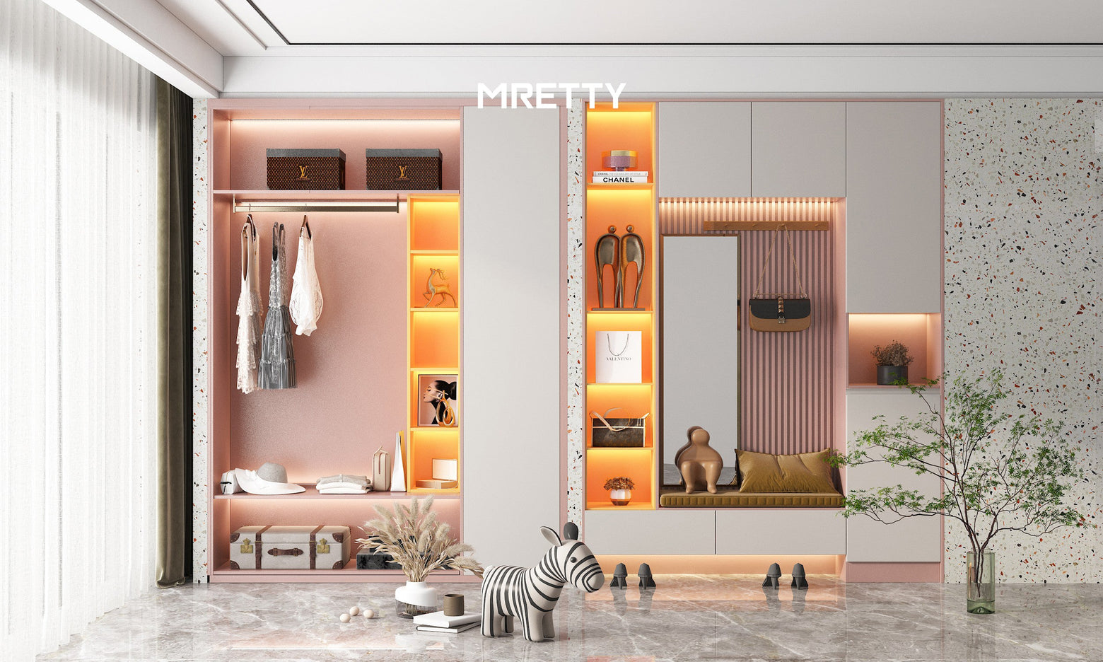 为新加坡免维护家庭打造的精品定制木家具 | MRETTY高端全屋定制