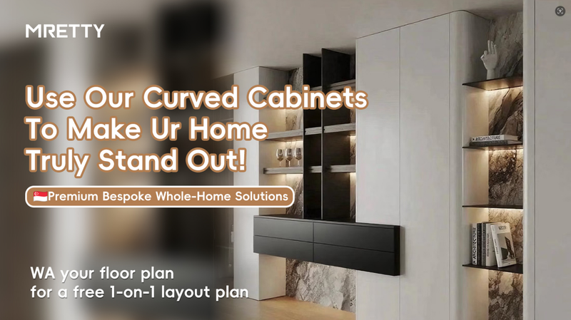 惊艳弧形柜体！想把它纳入你家设计吗？